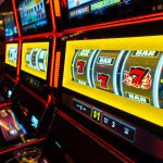 Casino slot machine in Las Vegas