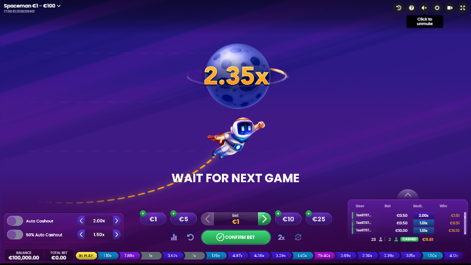 spaceman1 Crypto Crash Games